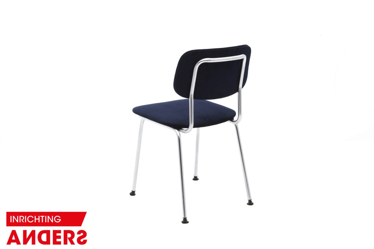 Gispen 1235 Stoel kleur blauw Inrichting Anders Nieuwe en Tweedehands Designmeubels