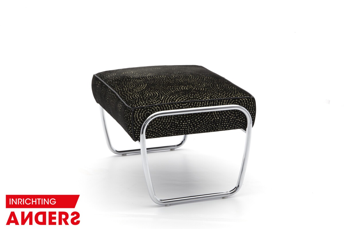 Dutch Originals De Wit Bankje kleur Zwart /creme patroon Inrichting Anders Nieuwe en Tweedehands Designmeubels