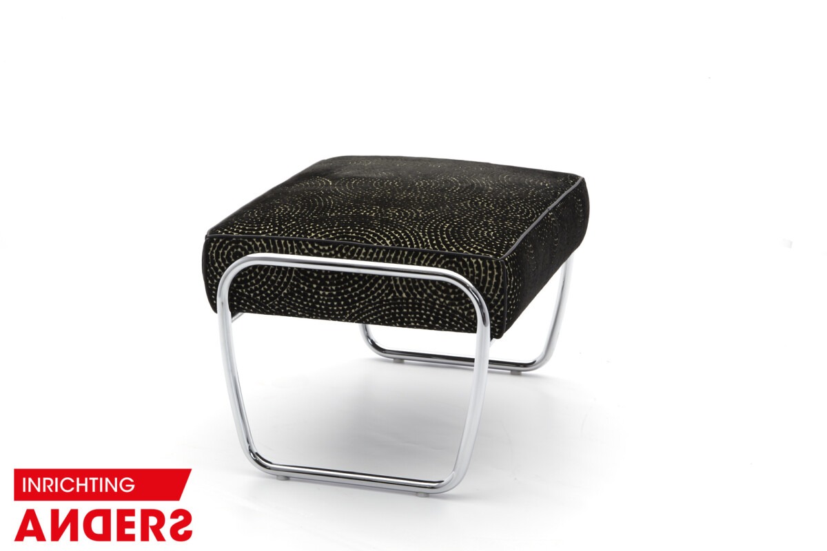 Dutch Originals De Wit Bankje kleur Zwart /creme patroon Inrichting Anders Nieuwe en Tweedehands Designmeubels