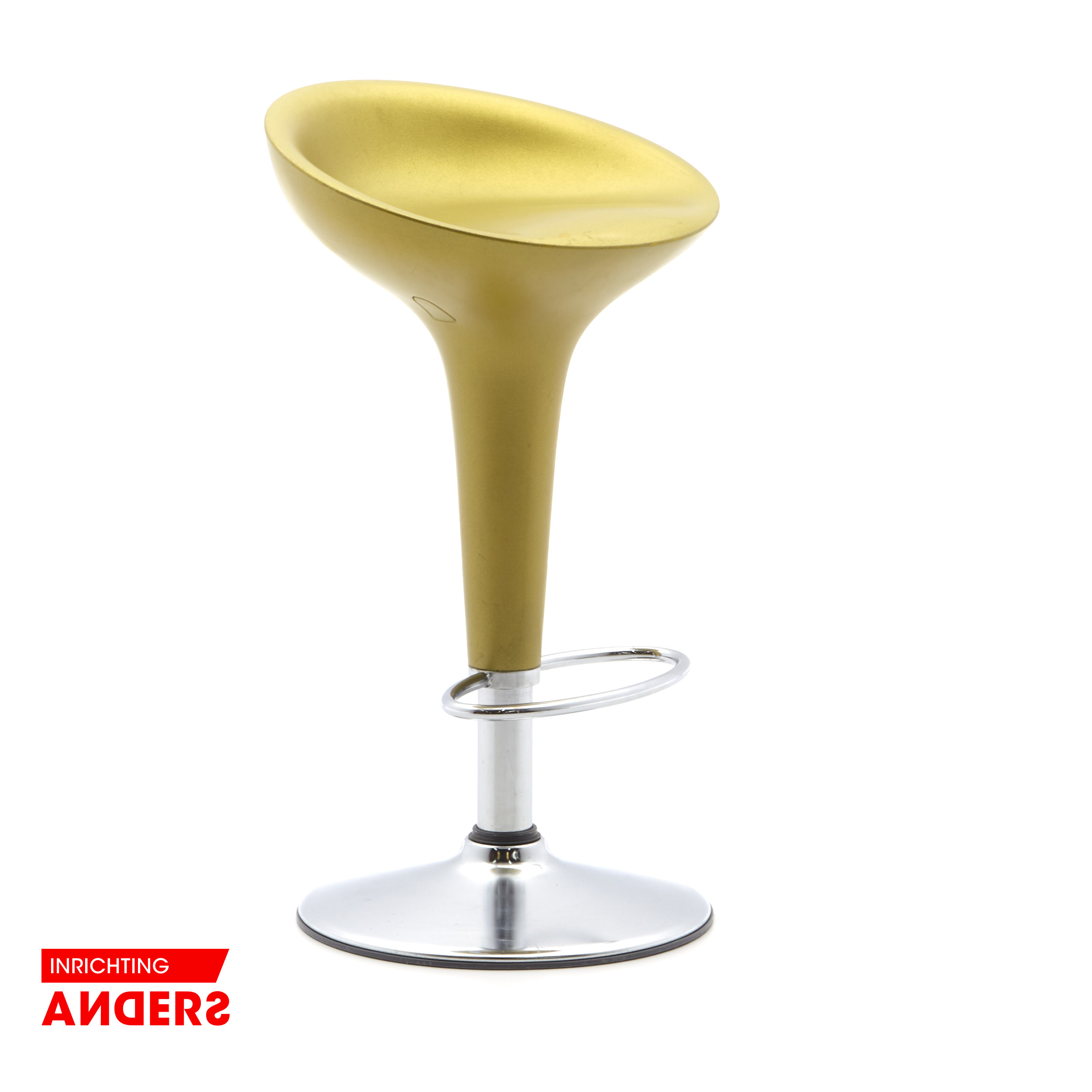 Magis Bombo Stool Barkruk (niet in hoogte verstelbaar) Kleur goud Inrichting Anders Nieuwe en Tweedehands Designmeubels Magis Bombo Stool Barkruk (niet in hoogte verstelbaar) Kleur goud Inrichting Anders Nieuwe en Tweedehands Designmeubels