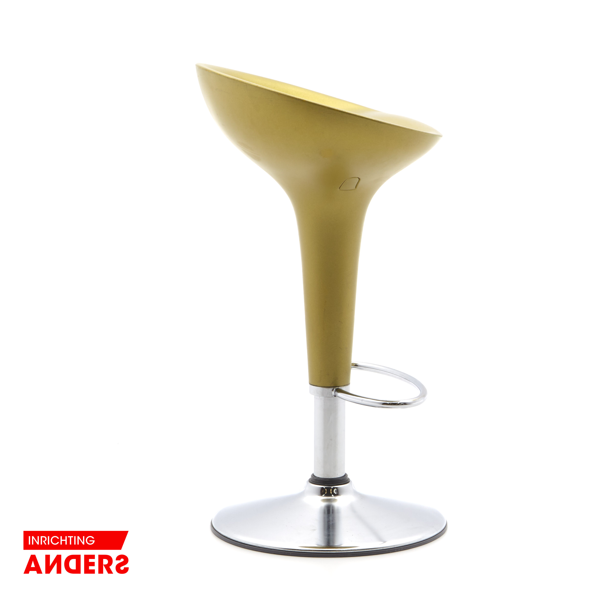 Magis Bombo Stool Barkruk (niet in hoogte verstelbaar) Kleur goud Inrichting Anders Nieuwe en Tweedehands Designmeubels Magis Bombo Stool Barkruk (niet in hoogte verstelbaar) Kleur goud Inrichting Anders Nieuwe en Tweedehands Designmeubels
