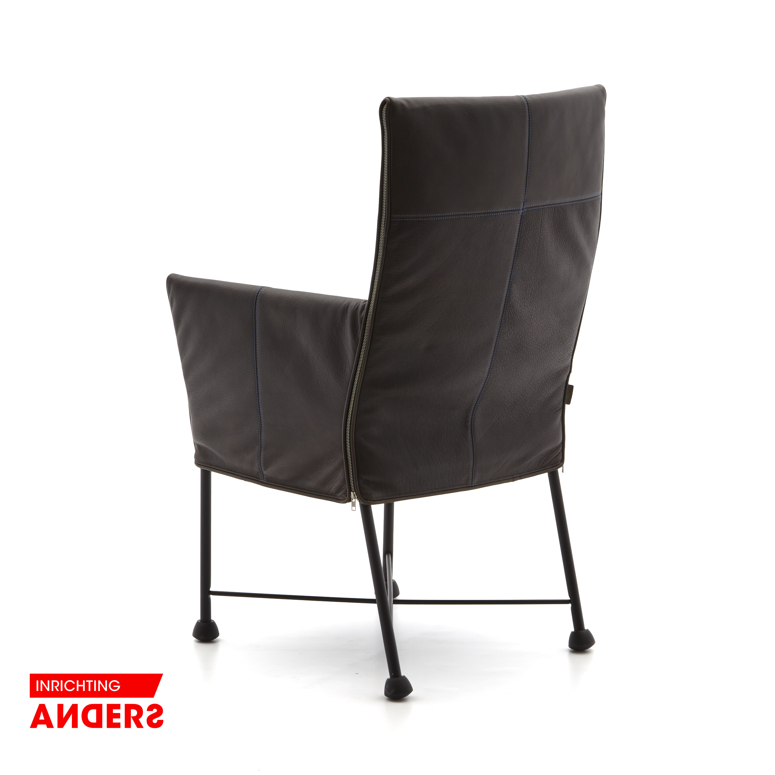 Montis Chaplin Stoel Bruin Leer met verstelbare rug Inrichting Anders Nieuwe en Tweedehands Designmeubels Montis Chaplin Stoel Bruin Leer met verstelbare rug Inrichting Anders Nieuwe en Tweedehands Designmeubels