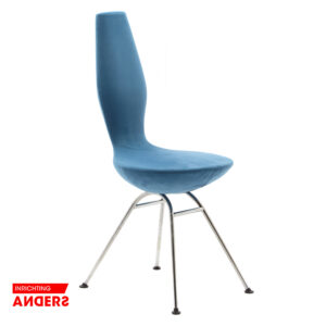 Varier (Stokke) Date Stoel Licht blauwe Stof Inrichting Anders Nieuwe en Tweedehands Designmeubels