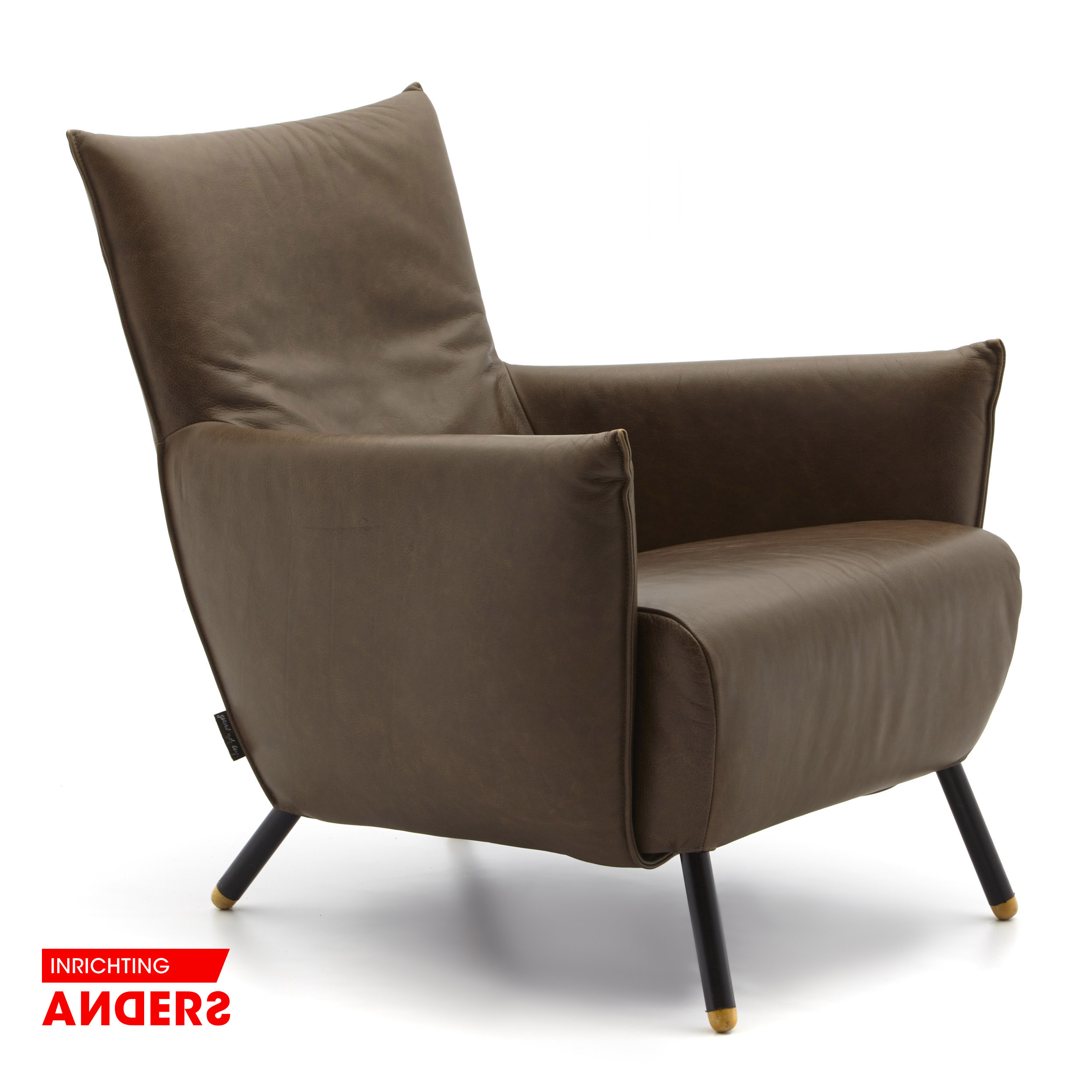 Label Cheo Fauteuil kleur Bruin Inrichting Anders Nieuwe en Tweedehands Designmeubels Label Cheo Fauteuil kleur Bruin Inrichting Anders Nieuwe en Tweedehands Designmeubels