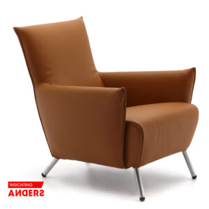 Label Cheo Fauteuil kleur  cognac Inrichting Anders Nieuwe en Tweedehands Designmeubels