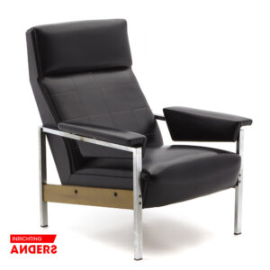 De ster Gelderland Fauteuil kleur zwart Inrichting Anders Nieuwe en Tweedehands Designmeubels