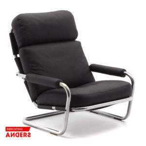 Gelderland Oberman 601 Fauteuil kleur zwart Inrichting Anders Nieuwe en Tweedehands Designmeubels