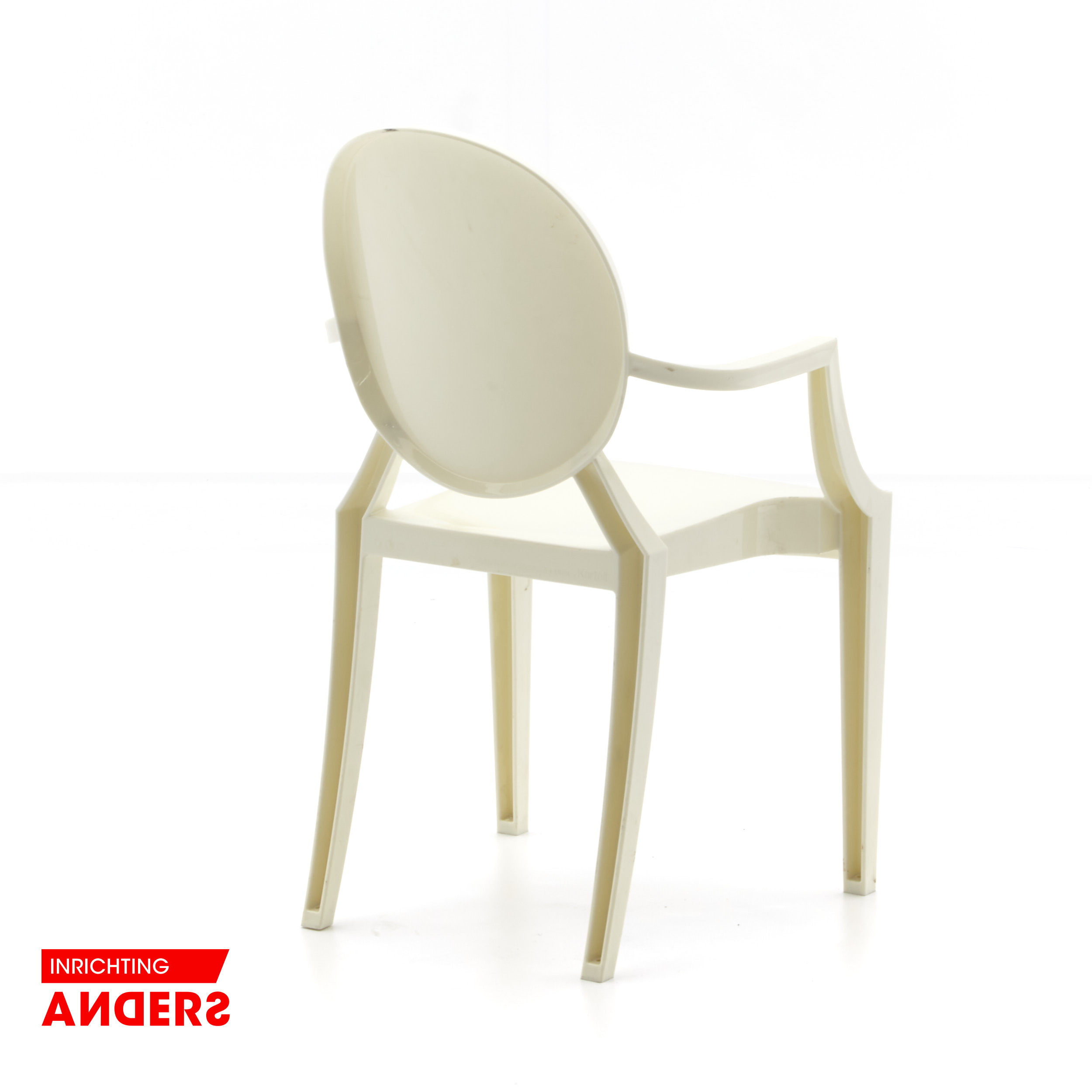 Kartell Lou Lou Ghost Kinderstoel Wit Kunststof Inrichting Anders Nieuwe en Tweedehands Designmeubels