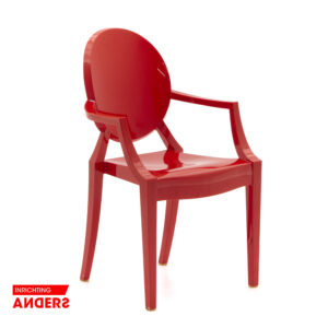 Kartell Lou Lou Ghost Kinderstoel Rood Kunststof Inrichting Anders Nieuwe en Tweedehands Designmeubels