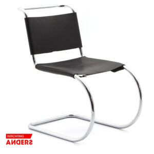 Vintage Mr stoel in leer van Ludwig Mies van der Rohe Inrichting Anders Nieuwe en Tweedehands Designmeubels