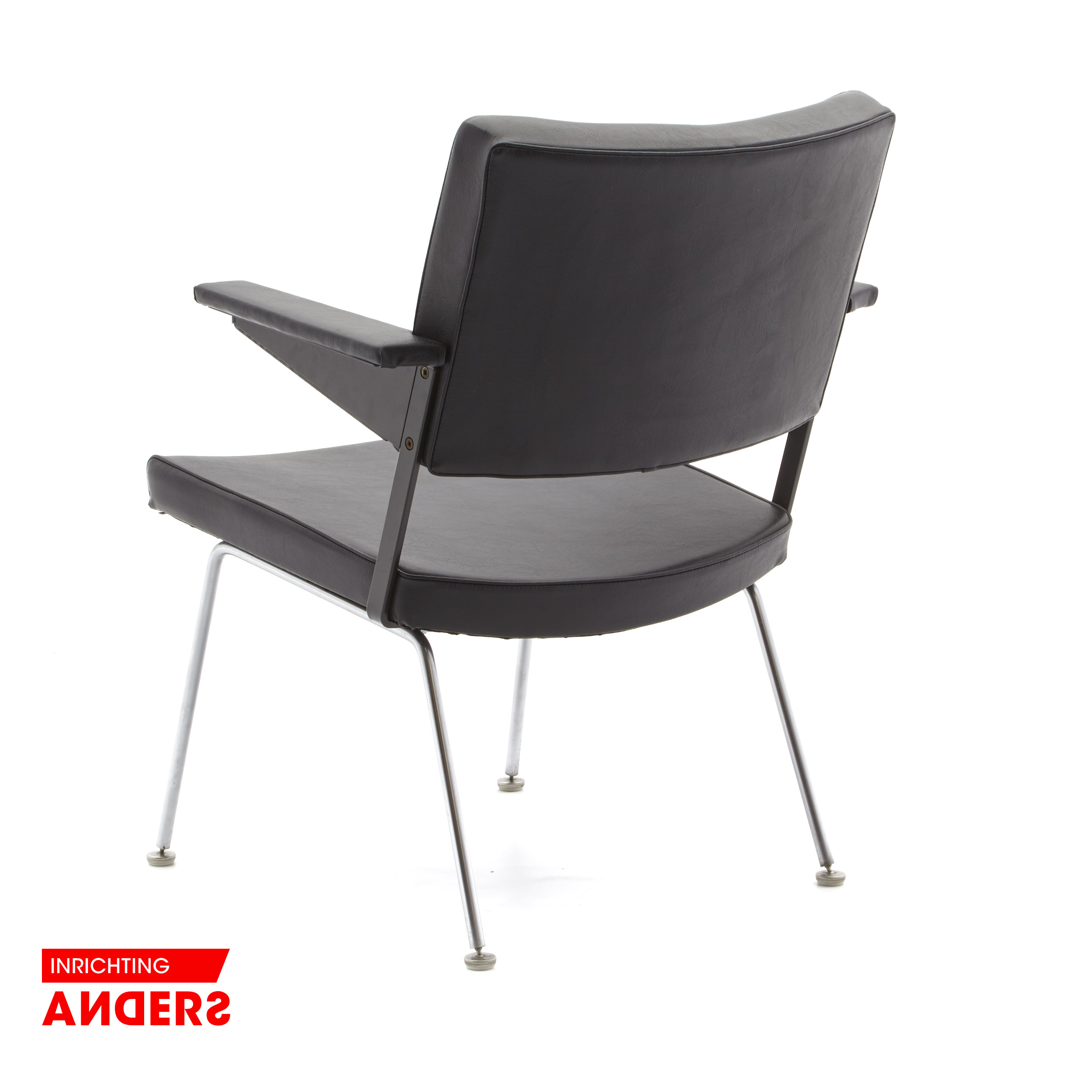 Gispen Cordrmeyer 1265 4 poot zwart skai Inrichting Anders Nieuwe en Tweedehands Designmeubels Gispen Cordrmeyer 1265 4 poot zwart skai Inrichting Anders Nieuwe en Tweedehands Designmeubels