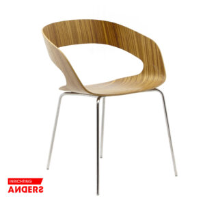 Plycollection Chat Stoel Zebrano Hout Inrichting Anders Nieuwe en Tweedehands Designmeubels