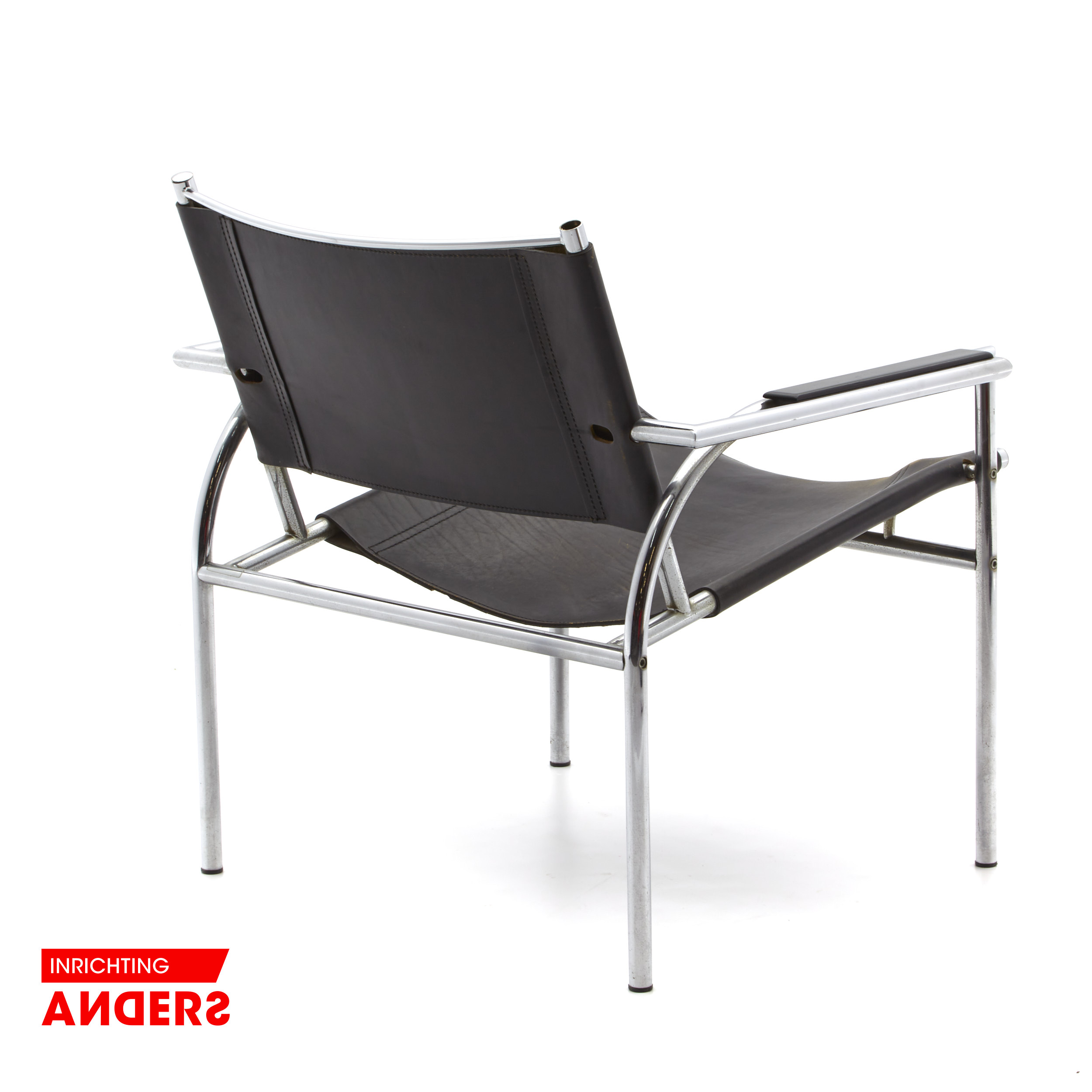 Gerard Vollenbrock  Fauteuil 1980s kleur  zwart Inrichting Anders Nieuwe en Tweedehands Designmeubels