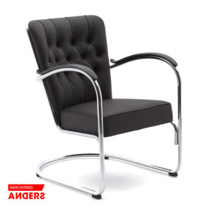 Gispen 412 SGE Fauteuil Zwart Leer Inrichting Anders Nieuwe en Tweedehands Designmeubels Gispen 412 SGE Fauteuil Zwart Leer Inrichting Anders Nieuwe en Tweedehands Designmeubels